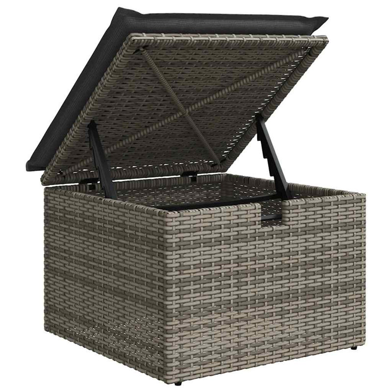  Garden Sofa Set Grey, Gray