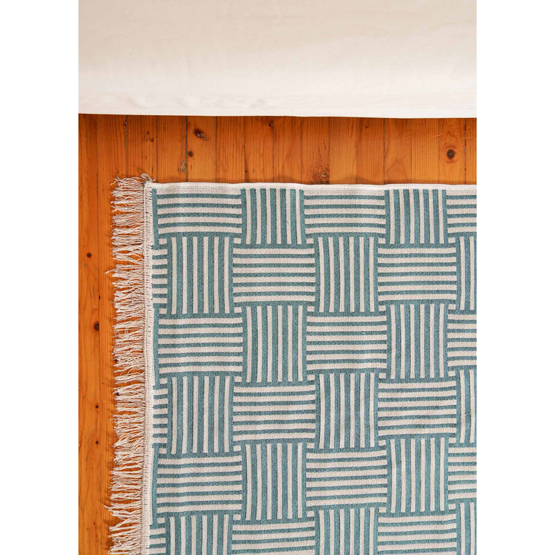 Alander Geometric Hand Woven 120cm X 180cm Area Rug