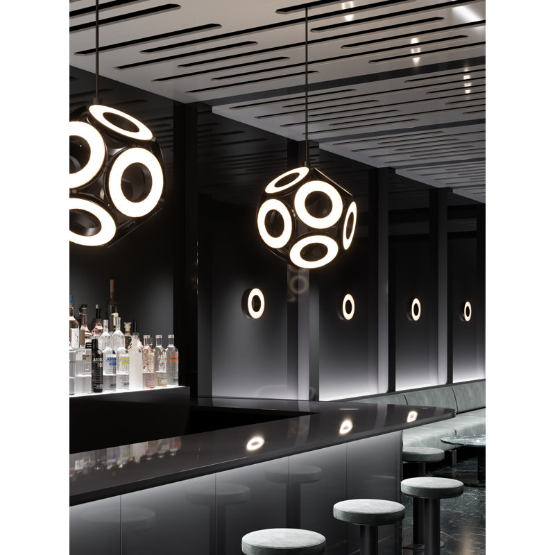 12 - Light LED Unique/Statement Pendant