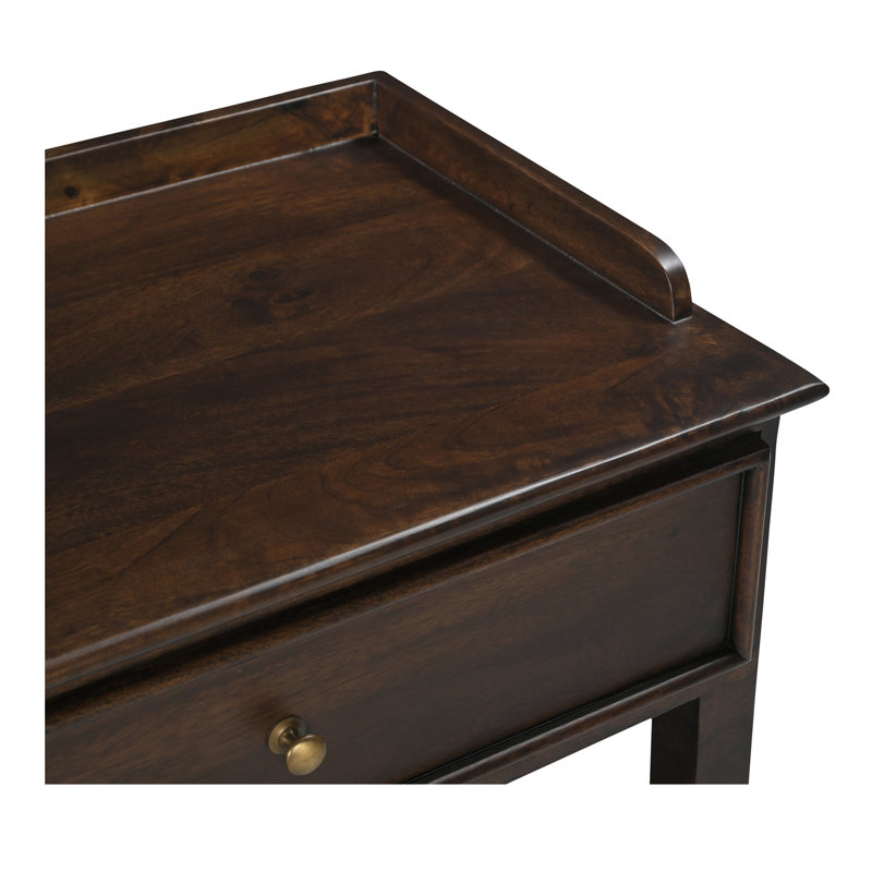 Table de chevet Vianna - brun foncé