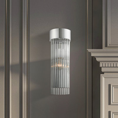 Bamey Steel Flush Mounted Sconce