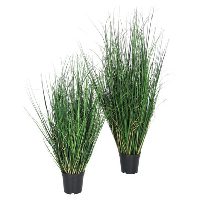 Artificial Onion Grass Plant in Pot