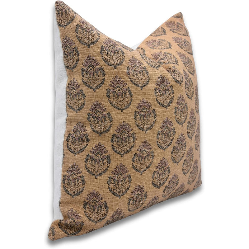 Linen Square Pillow Cover, 14" x 20"