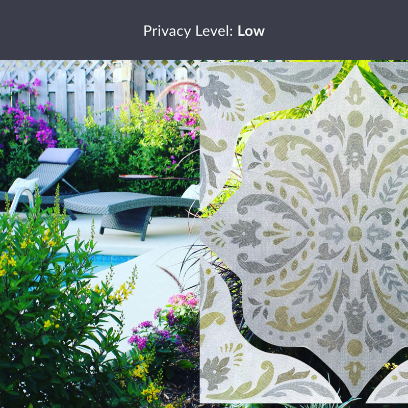 Medallion Window Accent 12" X 12"