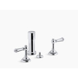 Artifacts Widespread Bidet Faucet with Handles