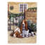Drapeau de jardin Basset Hound at the Gate-579376374