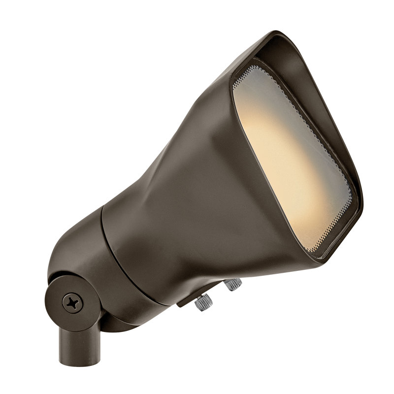 Accent 120V GU10 Outdoor Flood Light, Bronze
