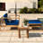 Wood Lounge Array - Chair, & Compact Side Enhancement For Relaxing In Gardens Grouping Extension Garden Areas-444694036