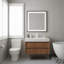 Meuble-lavabo mural 30 po avec 2 tiroirs et lavabo en céramique Carrara-305317554-305317555