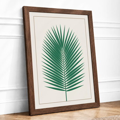 Single Palm Frond Botanical - Print