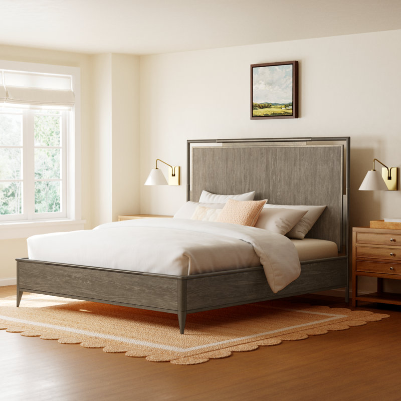 Regan Bed, King, Natural