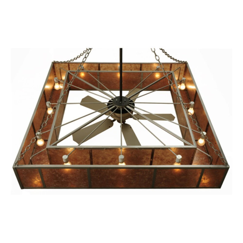 Ventilateur de plafond 30 po avec ensemble d'éclairage Floresville