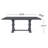 Lamm Extendable Trestle Dining Set-70601890-70601892