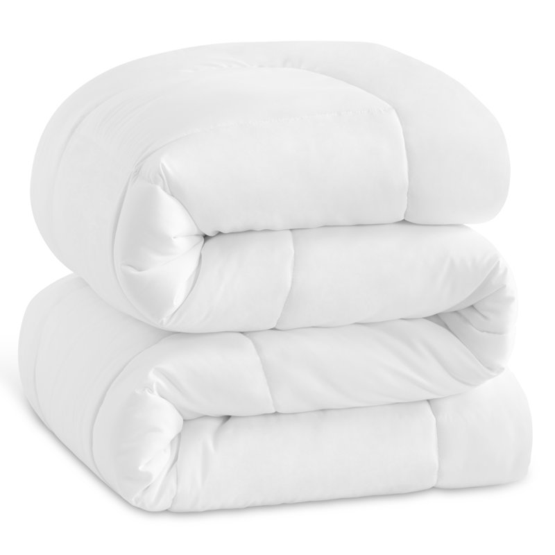 Édredon en microfibre , Édredon très grand, Blanc