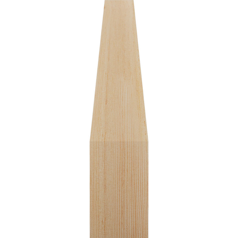 Attelle de genou olympique, Sapin de Douglas, H 20 po x l 3,5 po x P 20 po, Attelle lisse