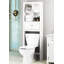 Rangement au-dessus de la toilette l 23,6 po x H 64,96 po x P 7,79 po Manistique-49274982