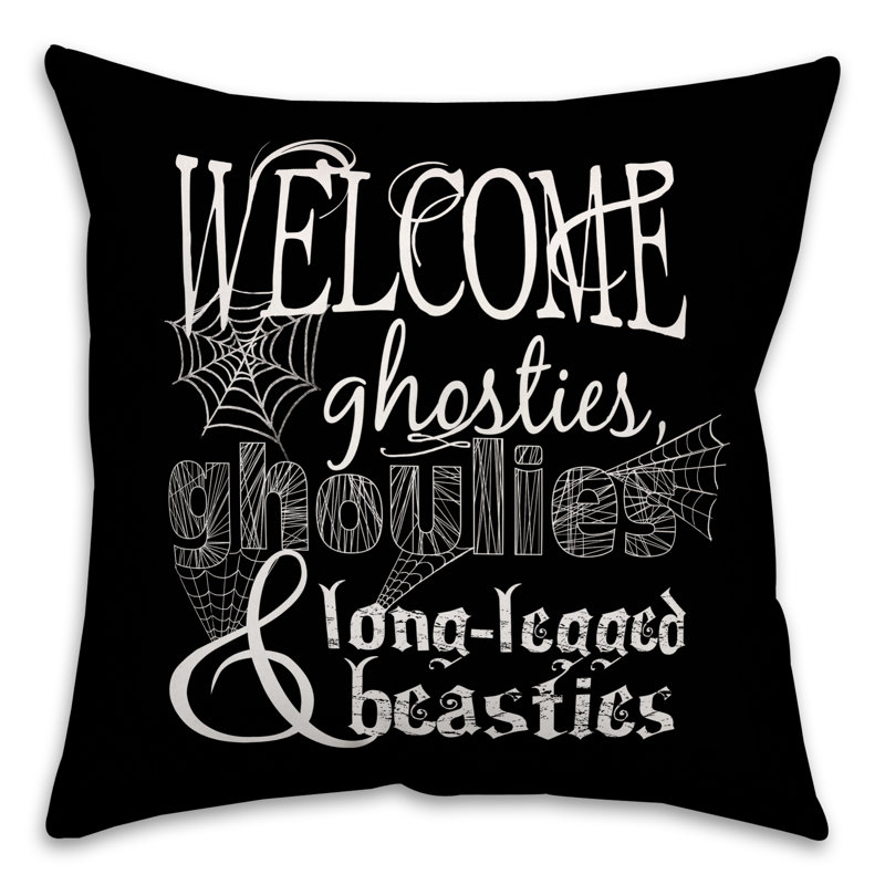 Coussin décoratif monster welcome, Intérieur