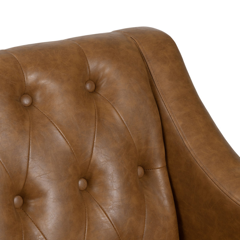 Chaise d'appoint rembourrée