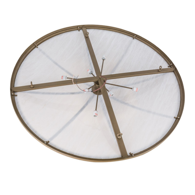 Commerce 8 - Light Semi Flush Mount