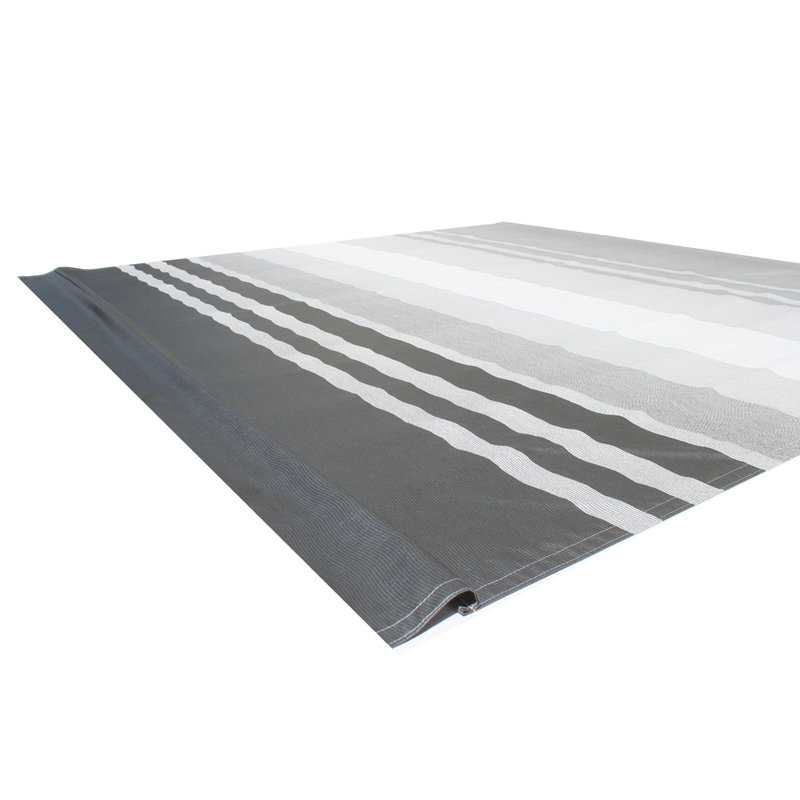 Auvent de remplacement, Rayure noire, l 146 po x P 96 po
