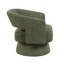 Upholstered Textured Weave Swivel Armchair -1094488924