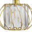 Plafonnier semi-encastré en cristal 1 lumière Temaraia-390846434