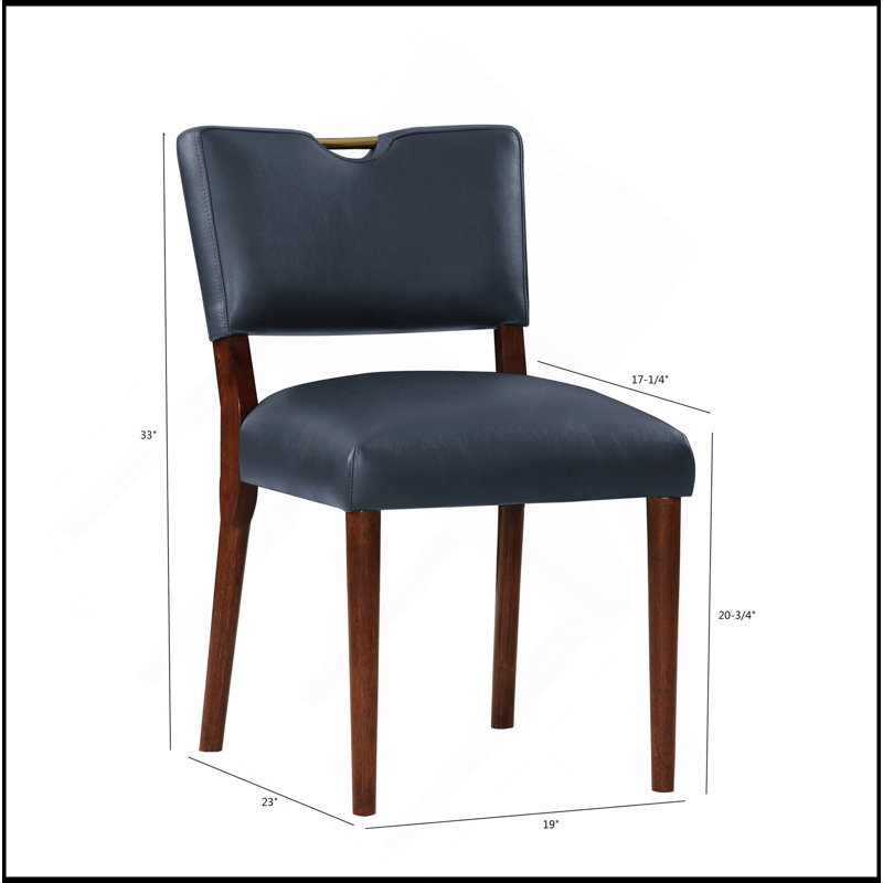 Chaise de salle à manger Bryson Midnight Blue