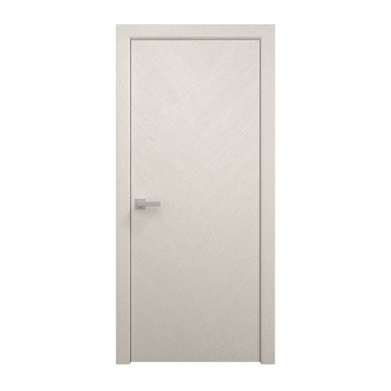 Porte intérieure intérieure | Ego 5005 | Poignée simple à panneau régulier | Portes de salle de bain modernes, 24 po x 84 po