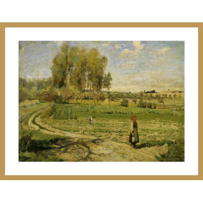 «Giverny» par Camille Pissarro, impression giclée sur cadre