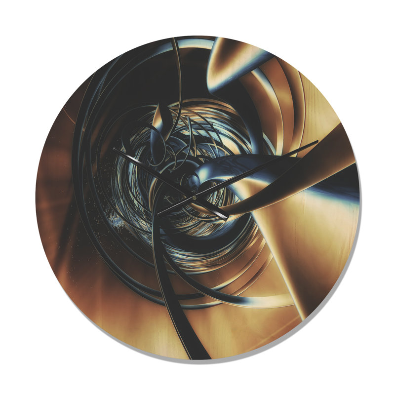 Horloge murale Fractal, Moyen