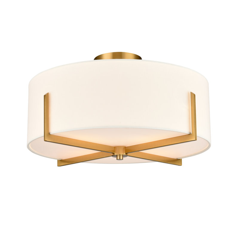 Aleczander Cotton Flush Mount