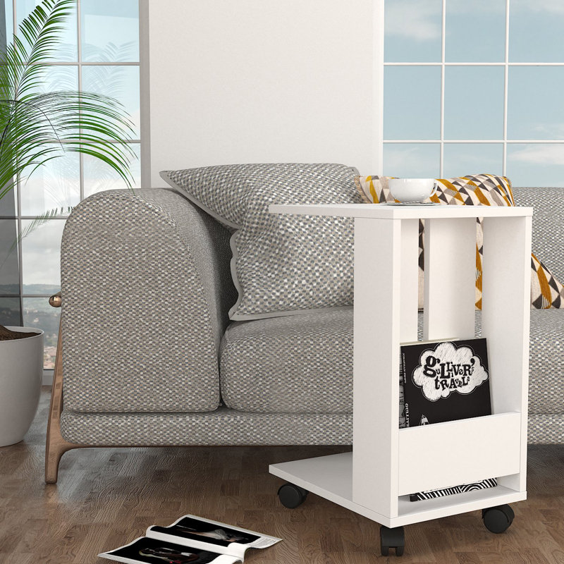 Lauralea End Table, White
