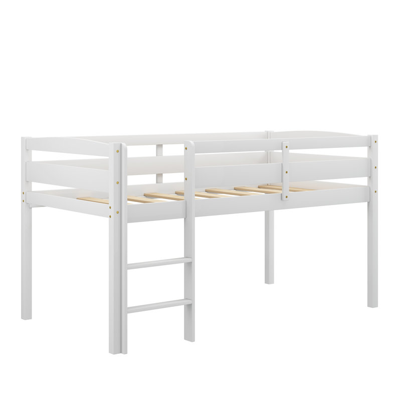 Lit mezzanine bas Ermanna par Harriet Bee, Blanc