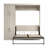 Arlex Wall Bed with Storage Unit with Doors-88513678-91637660