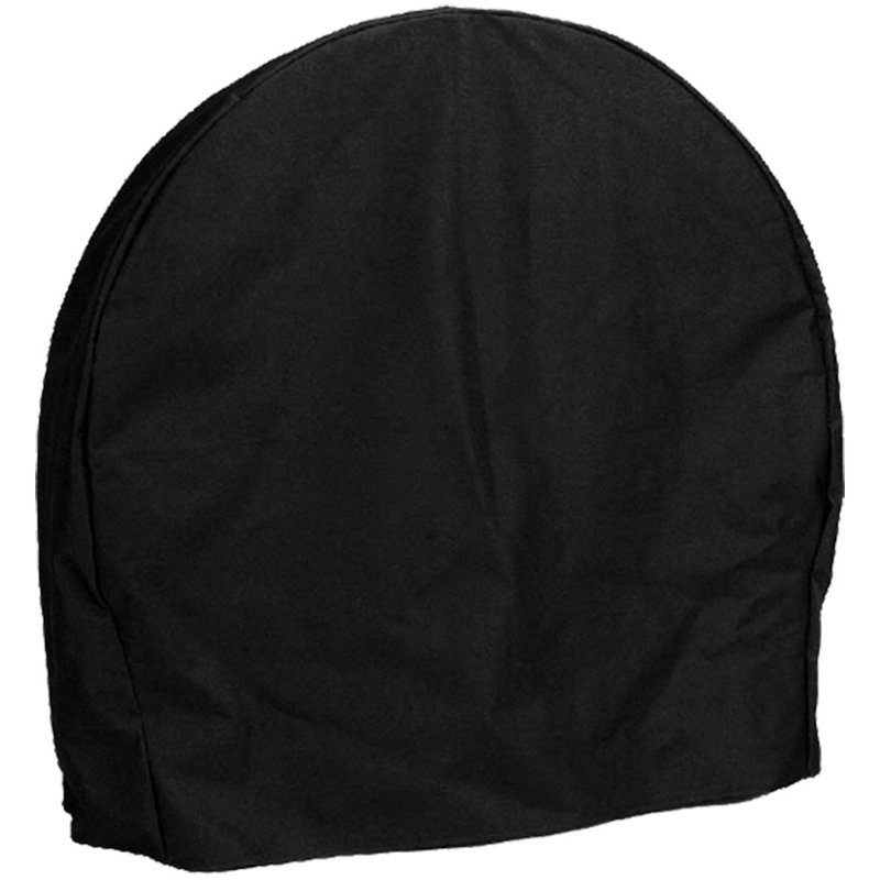 Couvre-panier à bûches Hamm noir avec support en PVC - 48 po, H 49 po x l 48 po x P 20 po