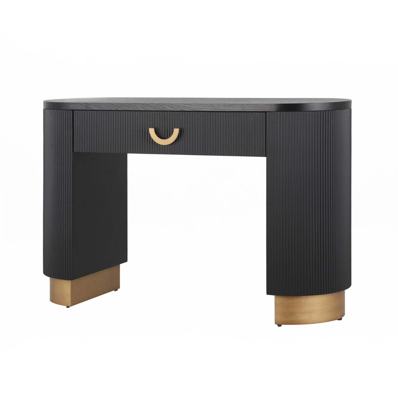 Console avec conception nervurée verticale