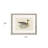Bean Goose Silver Framed Print Wall Art