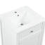 Lavabo de salle de bain de 20 pouces avec lavabo, armoire de salle de bain avec portes à fermeture douce, tablettes de rangement et tablettes réglables-2070790308