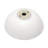 16"X16" White Ceramic C Vessel Bathroom Sink