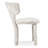 Masuda - Modern Beige Pattern Fabric Dining Chair (set Of 2)