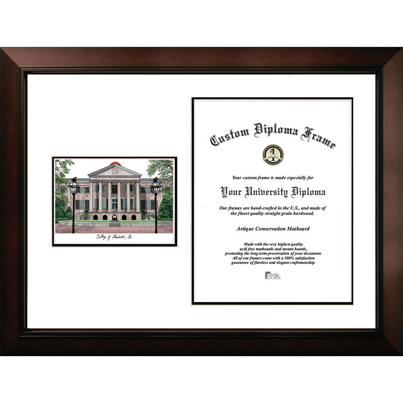 NCAA Scholar Diploma Picture Frame, Blazers de Birmingham, 17cm H x 21cm W x 2cm D