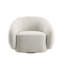 Fauteuil Isabel Boucle beige avec pivot-1645069175