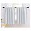 Kbndieu Solid Color Curtains Living Room Bedroom Kitchen Partition Curtains Home Curtains