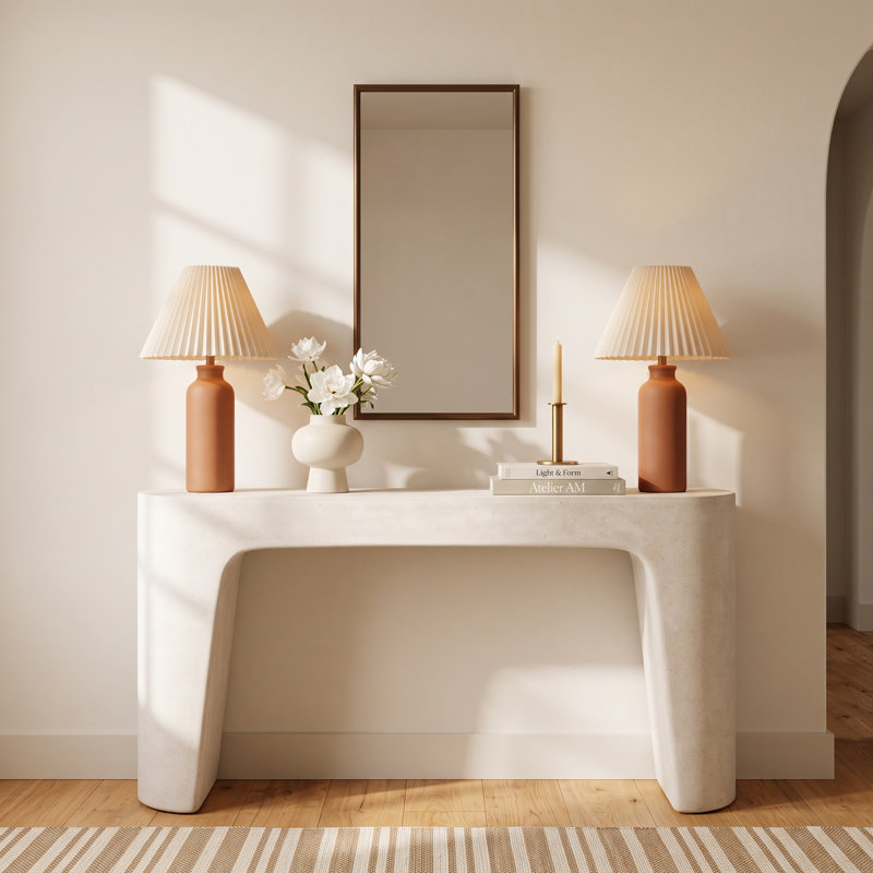 Mahler Concrete Console Table