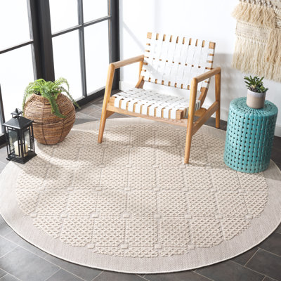 Konley Performance Solid Color Indoor/Outdoor Area Rug