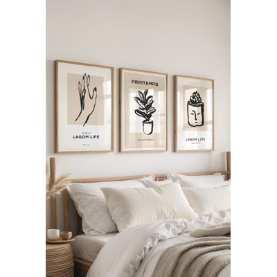 Ensemble de peinture décorative (3 pièces)