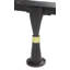 Structure de lit réglable en métal robuste à 7 pieds - grand / double / simple XL / simple / simple TG, rail de support central, roues verrouillables, silencieux, assemblage facile - support pour sommier et matelas