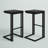 Boone Barstool - Black - Bravo Cognac-521016696-521016697