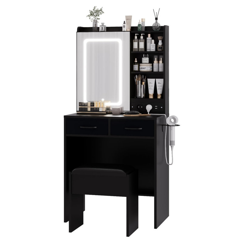 Dressing Table, Black