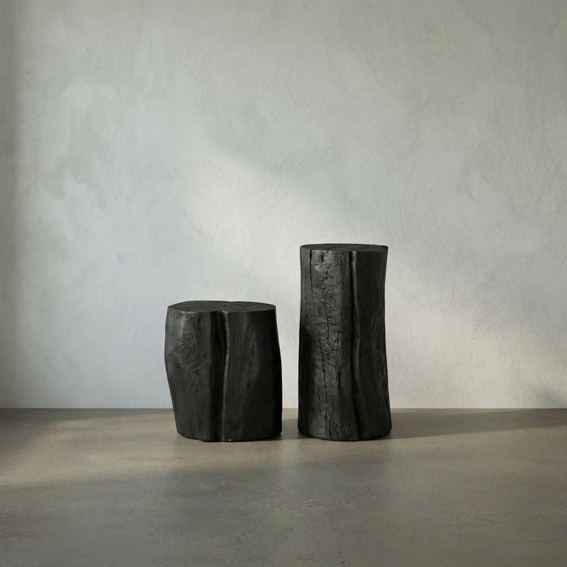 Budi Solid Wood End Table